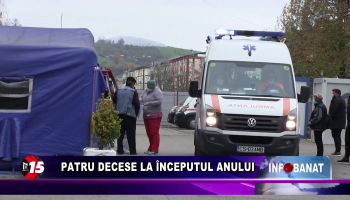 Patru decese la începutul anului