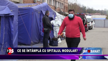 Ce se întâmplă cu spitalul modular?