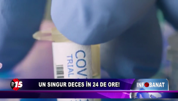 Un singur deces în 24 de ore!