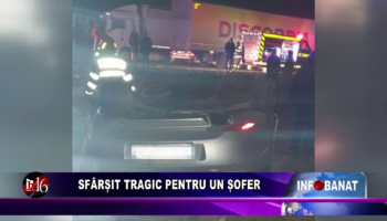 Sfârșit tragic pentru un șofer