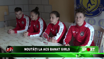 Noutăți la ACS Banat Girls