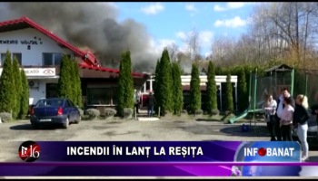 Incendii în lanț la Reșița