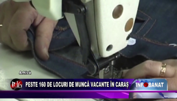 Peste 160 de locuri de muncă vacante în Caraș