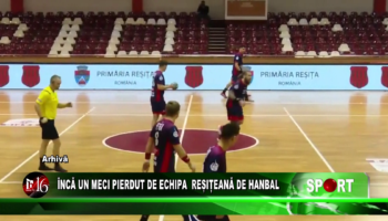 Încă un meci pierdut de echipa reșițeană de handbal