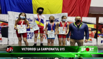 Victorioși la Campionatul U15