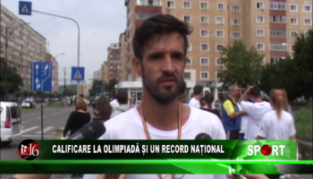 Calificare la Olimpiadă și un record național