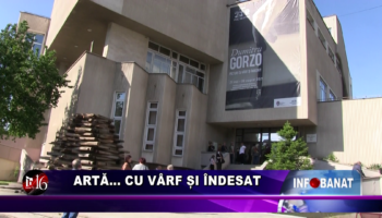 Artă… cu vârf și îndesat