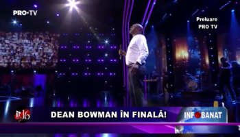 Dean Bowman în finală!