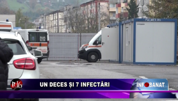 Un deces și 7 infectări