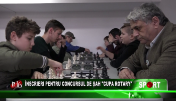 Înscrieri pentru concursul de șah Cupa Rotary