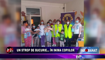 Un strop de bucurie…    în inima copiilor