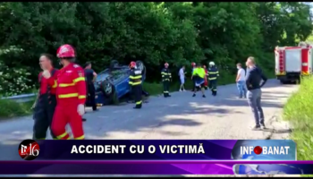 Accident cu o victimă