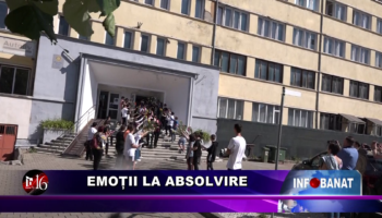 Emoții la absolvire