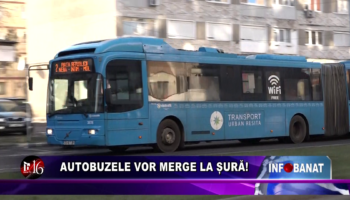 Autobuzele vor merge la Șură!