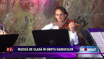 Muzică de clasă în Grota Haiducilor