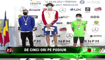 De cinci ori pe podium