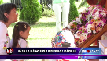 Hram la Mănăstirea din Poiana Mărului