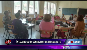 Întâlnire cu un consultant de specialitate