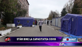 Stăm bine la capacitatea covid