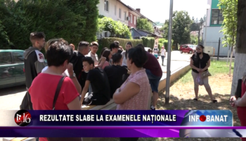 Rezultate slabe la examenele naționale