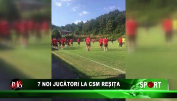 7 noi jucători la CSM Reșița