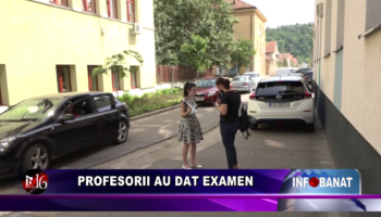 Profesorii au dat examen