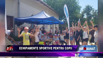 Echipamente sportive pentru copii