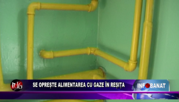 Se oprește alimentarea cu gaze în Reșița