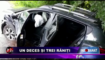 Un deces și trei răniți