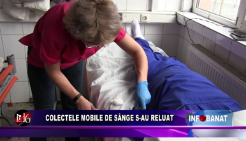 Colectele mobile de sânge s-au reluat