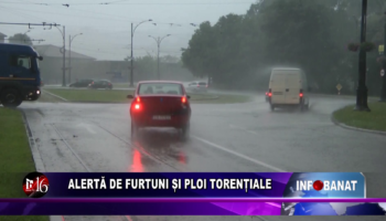 Alertă de furtuni și ploi torențiale