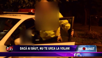 Dacă ai băut, nu te urca la volan!