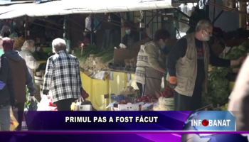 PRIMUL PAS A FOST FĂCUT