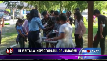 În vizită la Inspectoratul de Jandarmi