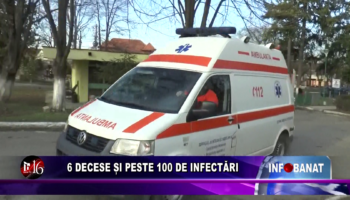 6 decese și peste 100 de infectări