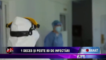 1 deces și peste 80 de infectări