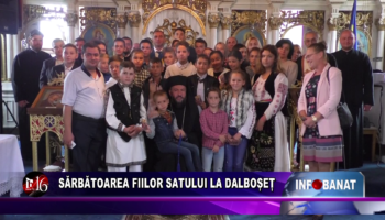 Sărbătoare fiilor satului la Dalboșeț