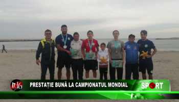 Prestație bună la Campionatul Mondial