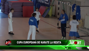 Cupă Europeană de Karate la Reșița