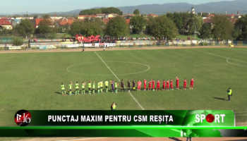 Punctaj maxim pentru CSM Reșița