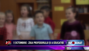 5 octombrie – Ziua Profesorului și a Educației