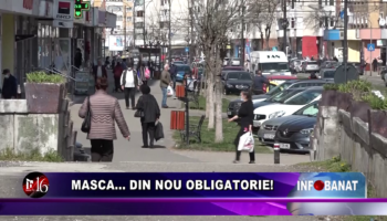 Masca…    din nou obligatorie!