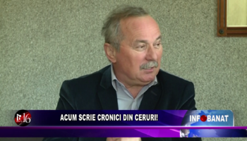 Acum scrie cronici din ceruri!