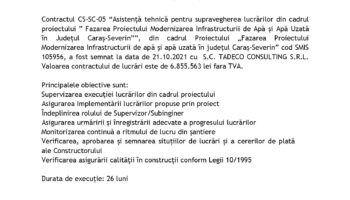 Comunicat de Presă SC-05 – 17.11.2021