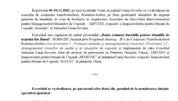 Exercițiu de cooperare transfrontalieră – ISU