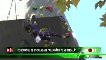 Concursul de escaladare “Alergând pe verticală”