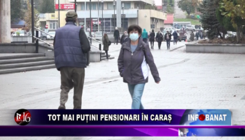 Tot mai puțini pensionari în Caraș