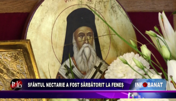 Sfântul Nectarie a fost sărbătorit la Feneș