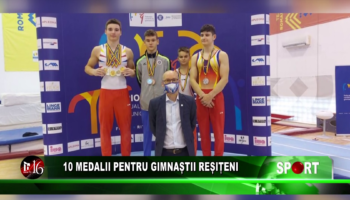 10 medalii pentru gimnaștii reșițeni