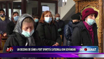 Un deceniu de când a fost sfințită catedrala din Govândari